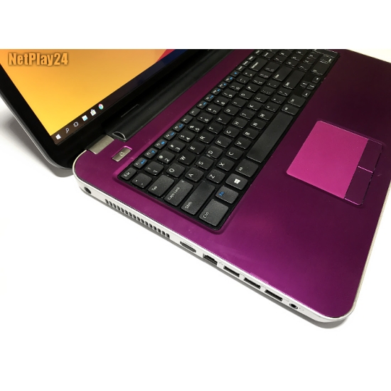 Laptop Dell Czterordzeniowy A10 Radeon 8GB SSD 3H LED17 Win10 Notebook