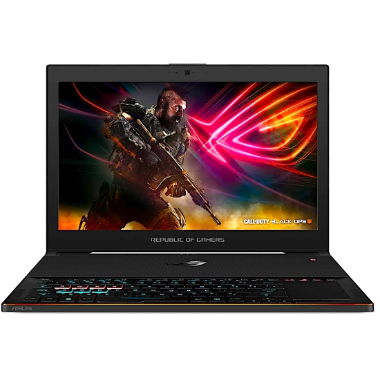 Gamingowy ASUS Zephyrus Ośmio-i7 Nvidia1080-8GB Ram24 SSDm2 IPS-144 W11 Do Gier