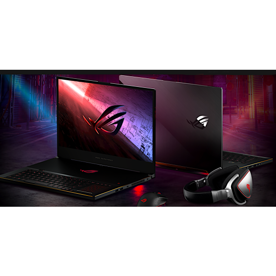Laptop Gamingowy Asus Zephyrus i7-10gen IPS17/300Hz RTX Ram32GB M2-1TB Do Gier Pracy