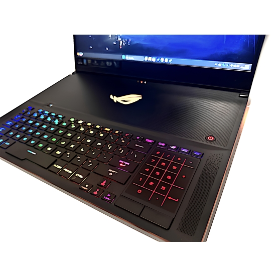 Laptop Gamingowy Asus Zephyrus i7-10gen IPS17/300Hz RTX Ram32GB M2-1TB Do Gier Pracy