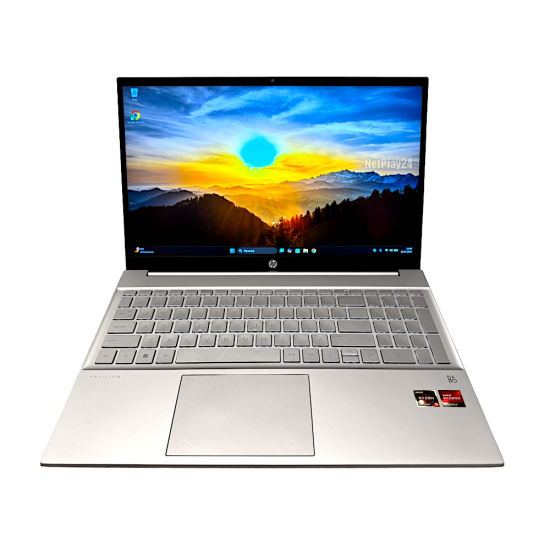 Laptop HP 15 EH 5500 Ryzen 12-Wątków Bang&Olufsen SSD-512GB Ram-16GB IPS Alu jak Nowy