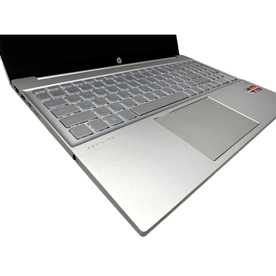 Laptop HP 15 EH 5500 Ryzen 12-Wątków Bang&Olufsen SSD-512GB Ram-16GB IPS Alu jak Nowy