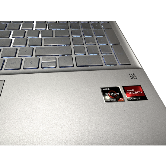 Laptop HP 15 EH 5500 Ryzen 12-Wątków Bang&Olufsen SSD-512GB Ram-16GB IPS Alu jak Nowy