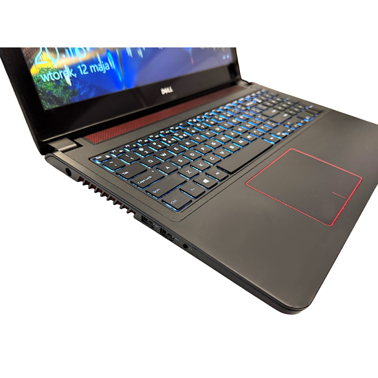 Gamingowy Laptop Dell Inspirion Ośmio i7 Nvidia 16GB SSD 1120GB Win Notebook