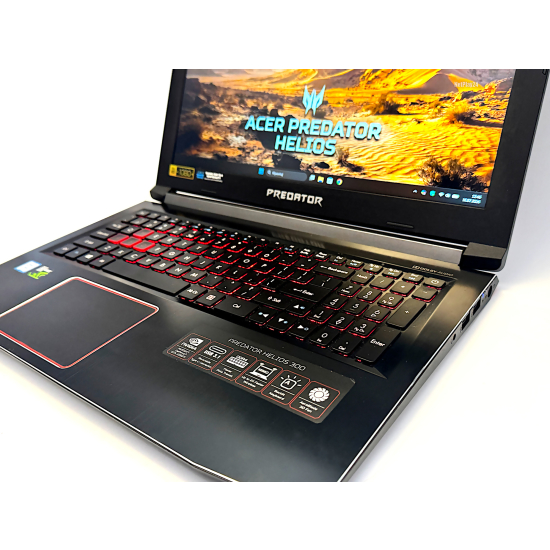 Gamingowy Laptop Acer Predator Helios Ośmio i5 Gen8 Nvidia 16GB Win11 Dla Gracza Pracy