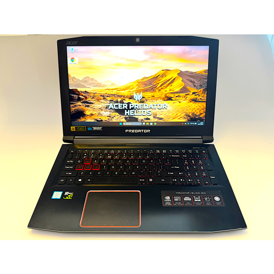 Gamingowy Laptop Acer Predator Helios Ośmio i5 Gen8 Nvidia 16GB Win11 Dla Gracza Pracy