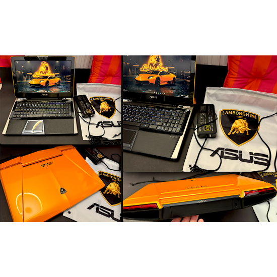 Unikat Laptop Lamborghini VX7 Ośmio i7 SSD-1TB NVIDIA Ram-16GB Gamingowy