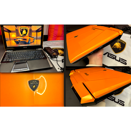 Unikat Laptop Lamborghini VX7 Ośmio i7 SSD-1TB NVIDIA Ram-16GB Gamingowy