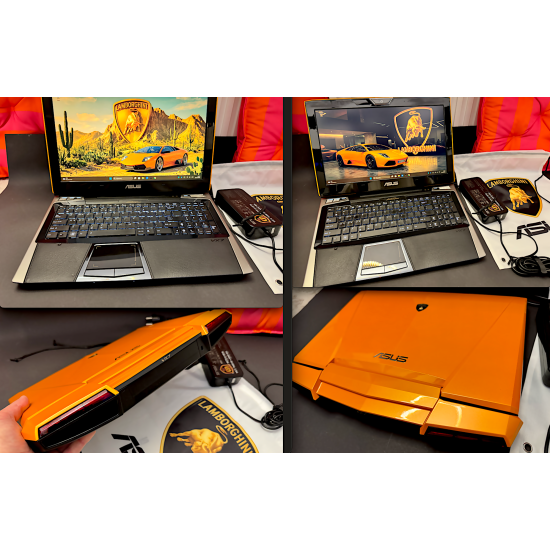 Unikat Laptop Lamborghini VX7 Ośmio i7 SSD-1TB NVIDIA Ram-16GB Gamingowy
