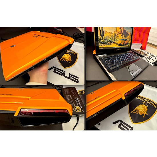 Unikat Laptop Lamborghini VX7 Ośmio i7 SSD-1TB NVIDIA Ram-16GB Gamingowy