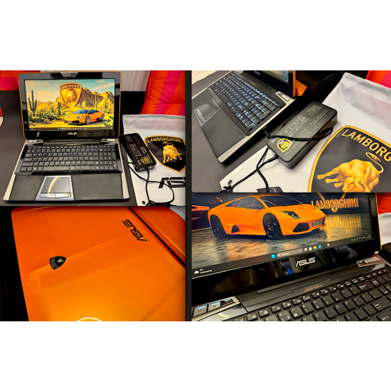 Unikat Laptop Lamborghini VX7 Ośmio i7 SSD-1TB NVIDIA Ram-16GB Gamingowy